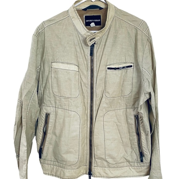 Emporio Armani jacket beige size XXL - Picture 1 of 13